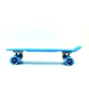 Riedlentė Pennyboard 58cm su šviečiančiais ratukais, Spalva: Juoda