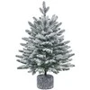 Yaheetech 68cm Dirbtinė Kalėdų eglutė su LED ir sniego efektu (Nemokamas pristatymas)