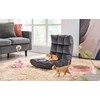 Yaheetech Reguliuojama grindų kėdė