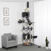 Yaheetech Kačių draskyklė nuo 228cm iki 255cm