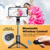 Asmenukių lazda Modux Selfie Stick su LED apšvietimu 3 in 1