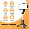 Asmenukių lazda Modux Selfie Stick su LED apšvietimu 3 in 1