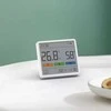 Atuman Skaitmeninis termometras ir drėgmės matuoklis su LCD ekranu