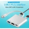 Avernus USB Šakotuvas Hub 5in1 Type-C / USB3.0 / HDMI 4k / PD / USB2.0