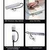 Avernus USB Šakotuvas Hub 7in1 USB A / USB C į USB 3.0 / 4 x USB 2.0 / USB C DC x 2