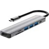 Avernus USB Šakotuvas Hub 7in1 USB-C/HDMI/ USB 2.0/USB 3.0/ MICRO SD/PD