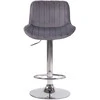 Mville 2 baro kėdžių komplektas "Lentini velvet chrome
