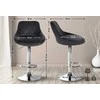 Mville 2 baro kėdžių rinkinys "Lazio velvet chrome