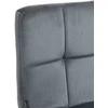Mville 2 baro kėdžių rinkinys "Peru velvet baltas