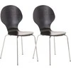 Mville 2er Set Besucherstuhl Diego