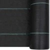 Agroplėvelė nuo piktžolių ir šaknų, juoda, 2x100m, PP
