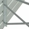 Aukštas lovelis, žalias, 400x80x45cm, galvanizuotas plienas