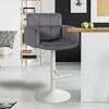 Mville Baro kėdė CLP Los Angeles, velvetas, balta