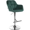 Mville Baro kėdė "Natoma Velvet" chromuota