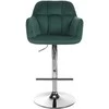 Mville Baro kėdė "Natoma Velvet" chromuota