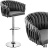 Bipohome "Cofton Chrome Graphite Velvet" baro kabykla