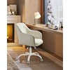 Songmics Biuro kėdė iki 110 kg cappuccino beige