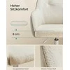 Songmics Biuro kėdė iki 110 kg cappuccino beige