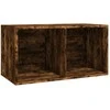 Dėžė vinilinėms plokštelėms, ąžuolo, 71x34x36cm, mediena