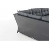 Mville Kampinė sofa Sierra, plokščio rotango, geležies pilkos spalvos