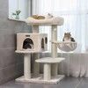 Songmics Feandrea Draskyklė storų kamienų 112 cm smėlio spalvos