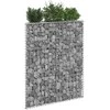 Gabiono vazonas, 80x20x100cm, galvanizuotas plienas, aukštas