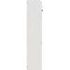 Galvūgalis su daiktų laikymo vieta, baltas, 135cm, pušis