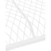 Mville geležinis sodo suolas TARA, 113 x 47 cm, baltas