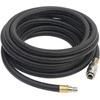 Hibridinė oro žarna, juodos spalvos, 0,6", 10m, guma ir PVC