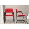 Mville Kanada B dirbtinės odos lankytojų kėdė