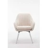 Mville Kėdė Florian Fabric kreminė, balta