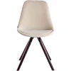Mville Lankytojų kėdė Toulouse velvet round cappuccino