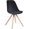 Clp Trading Mville Lankytojų kėdė Toulouse velvet round natura