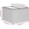 Sofa Sofos komplektas su pagalvėlėmis, 6 dalių, smėlio, poliratanas