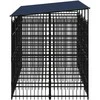Lauko voljeras šunims su stogu, plienas, 7,37m²