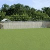 Lauko voljeras šunims su stogu, sidabrinis, 14x2x2,5m, plienas