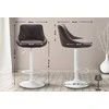 Mville Lazio baro kėdė iš dirbtinės odos balta