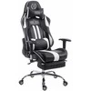 Mville Racing biuro kėdė Limit V2 dirbtinė oda su atrama kojoms