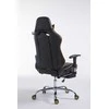 Mville Racing biuro kėdė Limit V2 dirbtinė oda su atrama kojoms