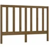 Lovos galvūgalis, medaus rudas, 126x4x100cm, pušies masyvas