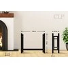 Mville "Medya" malkų lentyna, apvali, 30x100x80 cm