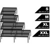 Lova Clp Trading Metalinė lovelė „Hamlin“ 200x90x41 cm