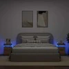 Naktinės spintelės su LED, 2vnt., artisano, 35x39x55cm, mediena