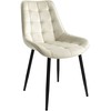 Ehokery Poland NORMAN Velvet kėdė beige