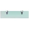 Pakabinamos lentynos, 2vnt., 40x10cm, stiklas, 8mm (243755x2)