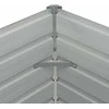 Pakeltas sodo lovelis, antr. sp., 160x80x77cm, galvan. plienas