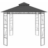 Pavėsinė, antracito spalvos, 4x3x2,7m, 160g/m²