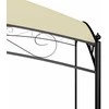 Pavėsinė, kreminės spalvos, 3x4x2,65m, 180 g/m²