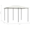 Pavėsinė, kreminės spalvos, 3x4x2,6m, 160g/m²
