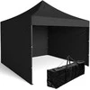 Poland Ekspress prekybos paviljonas 3x3 m 3 sienos juodos spalvos